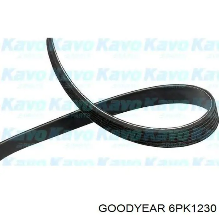 Клиновый ремень Goodyear 6PK1230 цена, от 11.27 USD