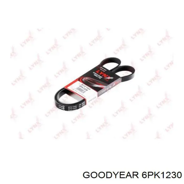 Купить 6PK1230 Goodyear Ремень генератора