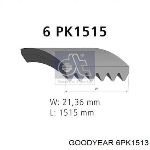 6PK1513 Goodyear