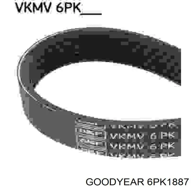 6PK1887 Goodyear ремень генератора