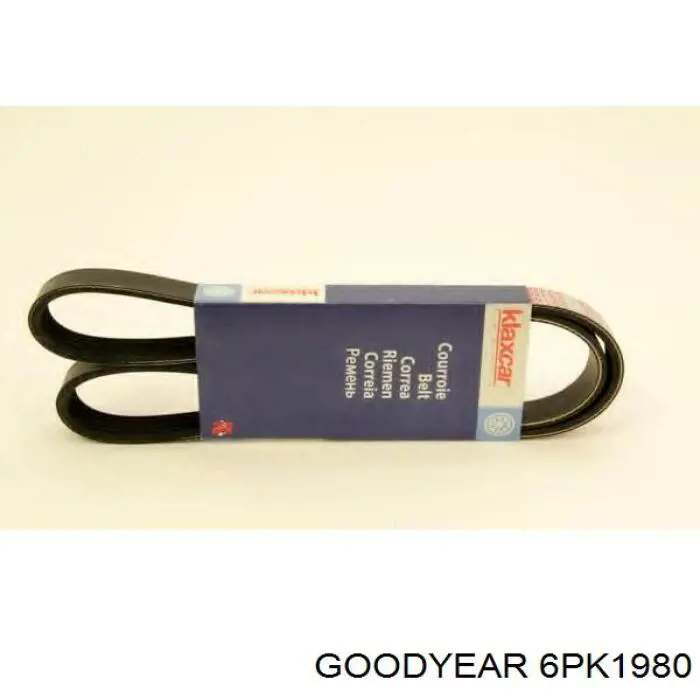 6PK1980 Goodyear ремень генератора