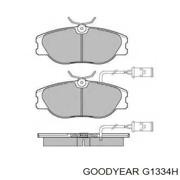 Зубчатый ремень Goodyear G1334H цена, от 12.55 USD