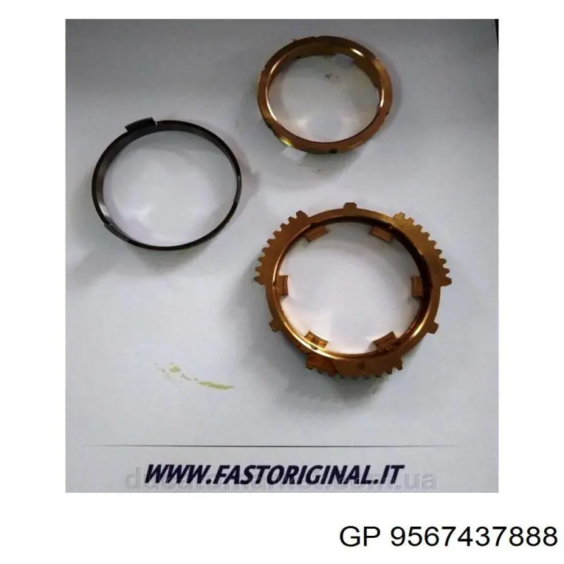 Синхронизатор 3/4-й передачи GP 9567437888 цена, от 106.08 USD