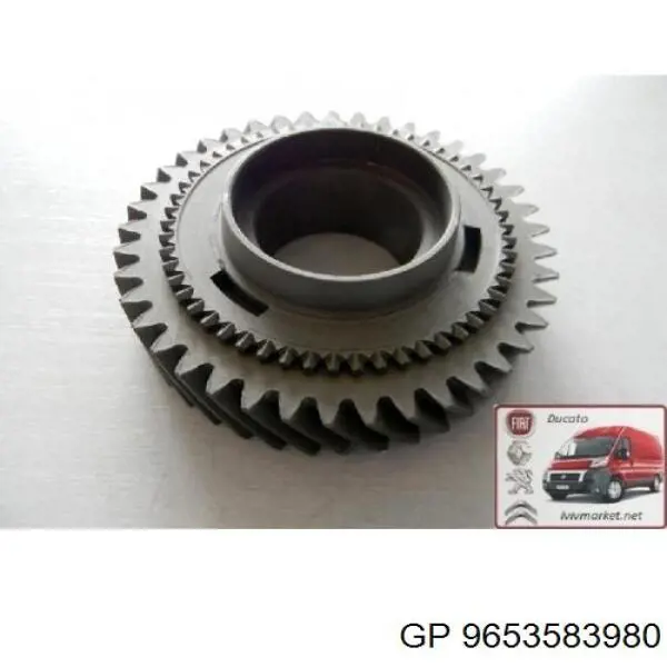 9653583980 GP roda dentada propulsionada de 2ª velocidade