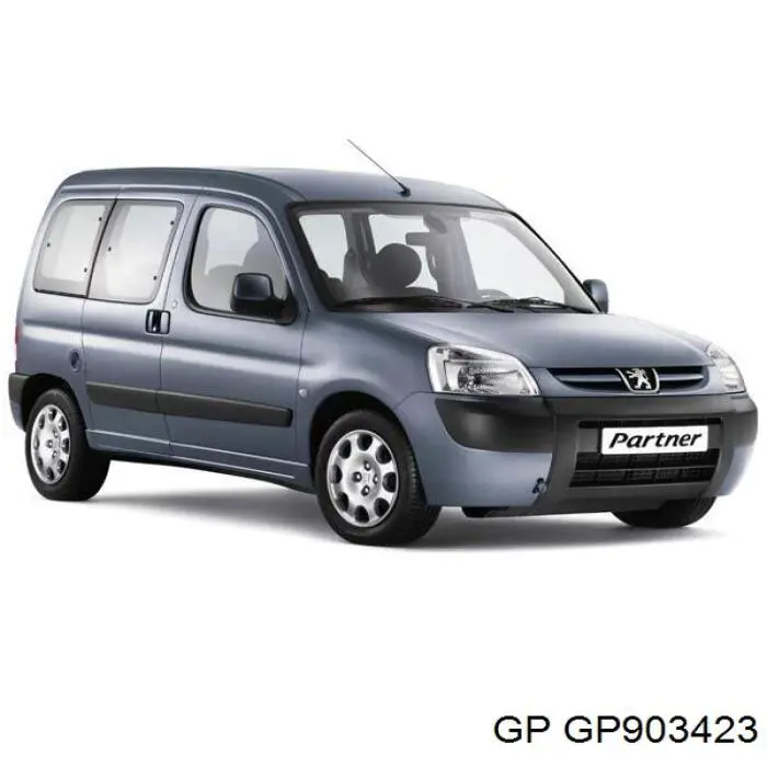 Ролик двери боковой/сдвижной, правый центральный GP GP903423 цена, от 15.38 USD