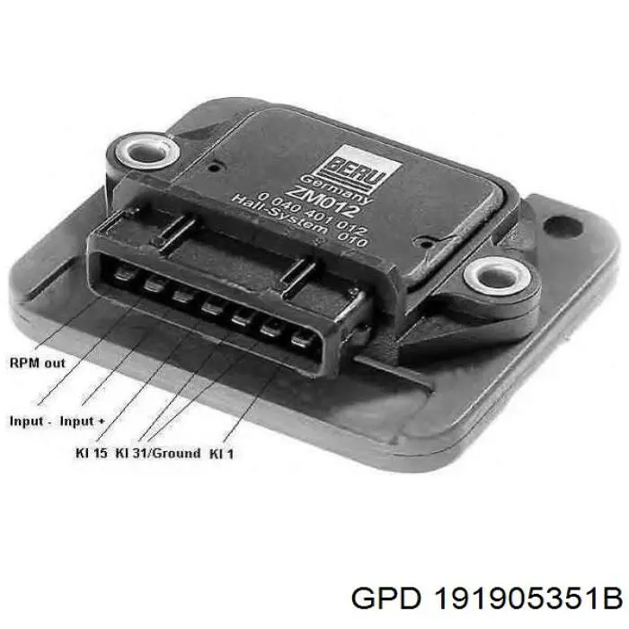 Модуль зажигания (коммутатор) Dello/Automega 150030110 цена, от 14.12 USD