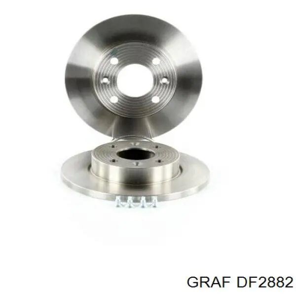 Тормоз дисковый передний Graf DF2882 цена, от 20.95 USD