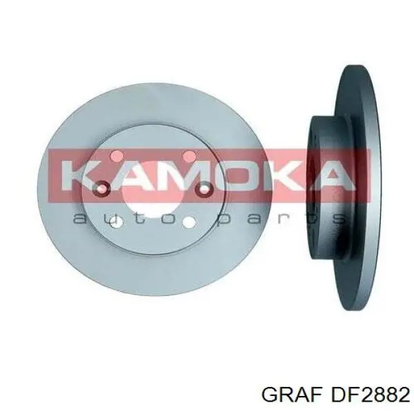 Тормоз дисковый передний Graf DF2882 цена, от 20.95 USD