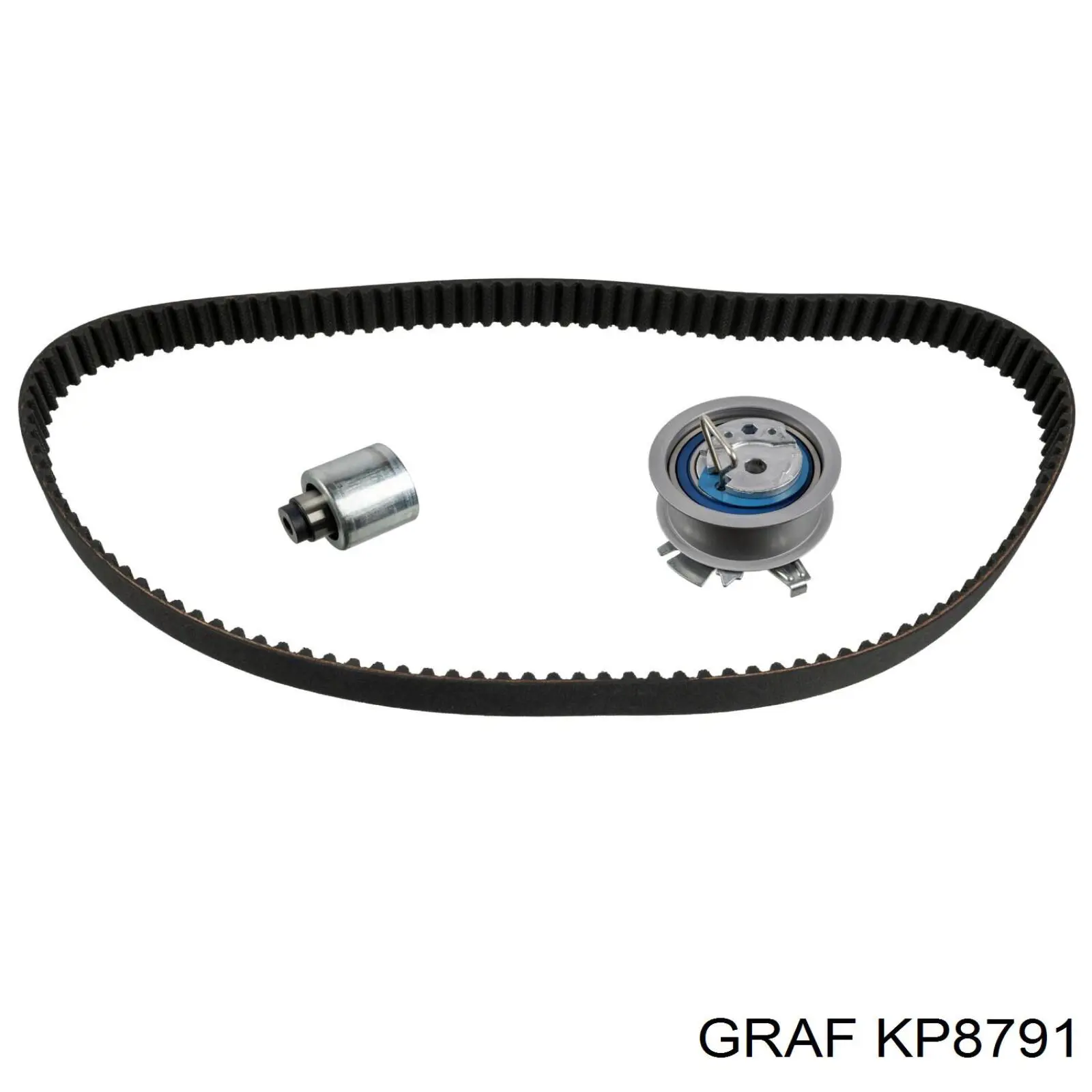 Ремень ГРМ, комплект Graf KP8791