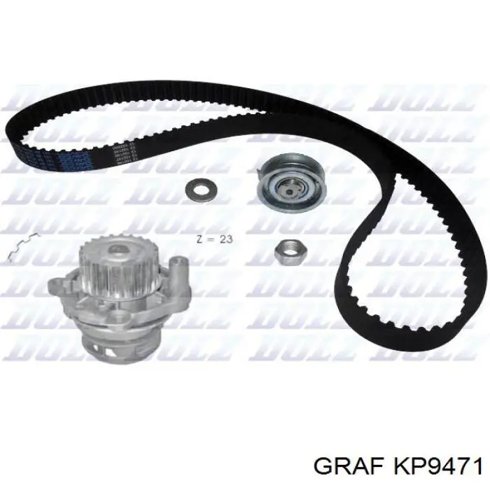 Купить KP9471 Graf Комплект ГРМ