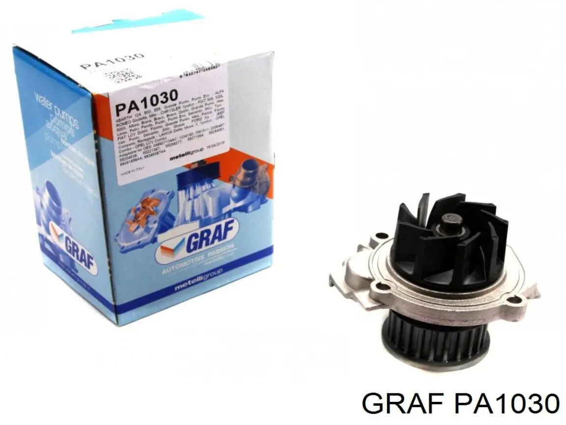 Помпа охлаждения Graf PA1030 цена, от 27.79 USD