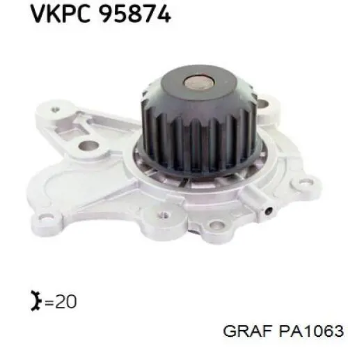 Помпа PA1063 Graf