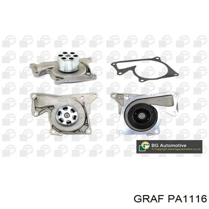 Купить PA1116 Graf Насос охлаждения