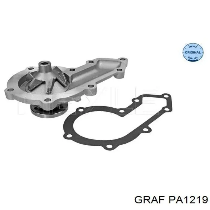 Помпа водяная, (насос) охлаждения, в сборе с корпусом Graf PA1219 цена, от 154.23 USD