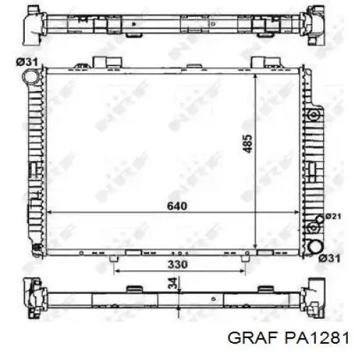 PA1281 Graf Насос водяной