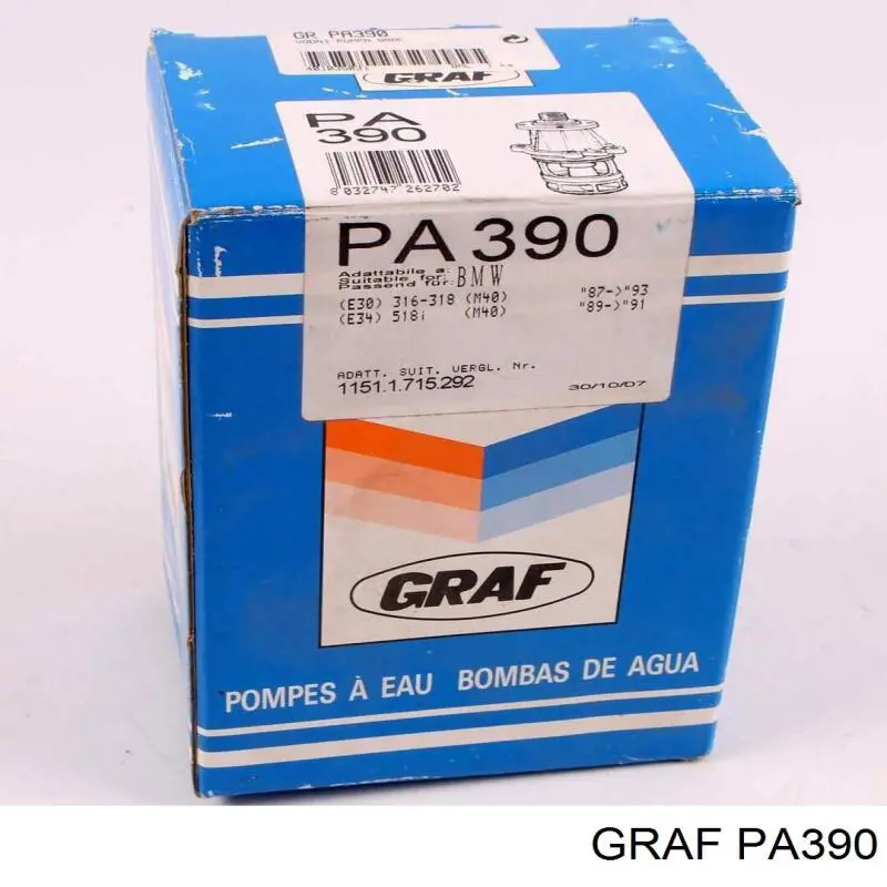 Купить PA390 Graf Насос охлаждения