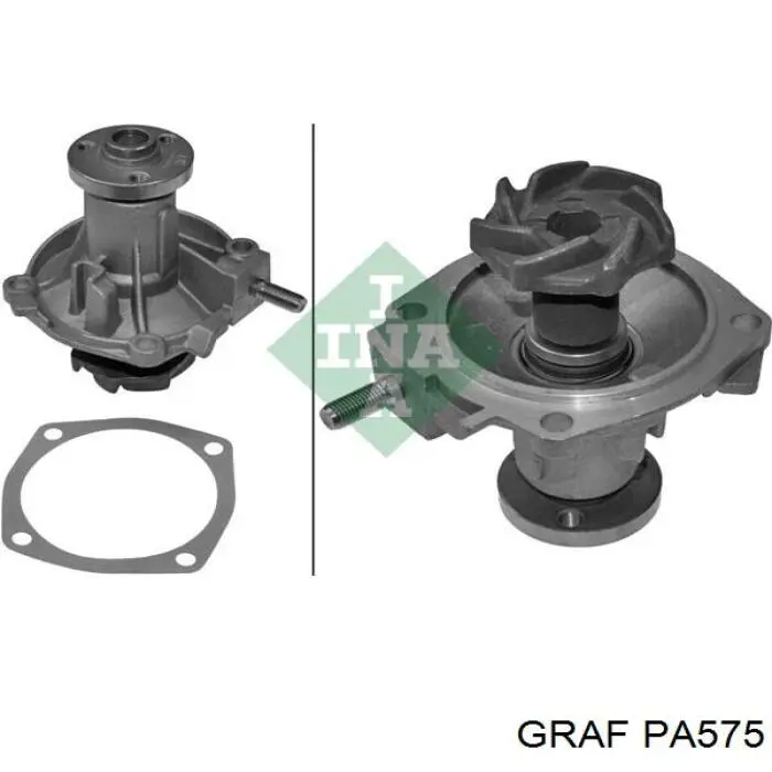 Bomba de agua PA575 Graf