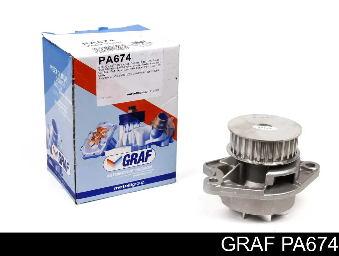 Купить PA674 Graf Насос охлаждения