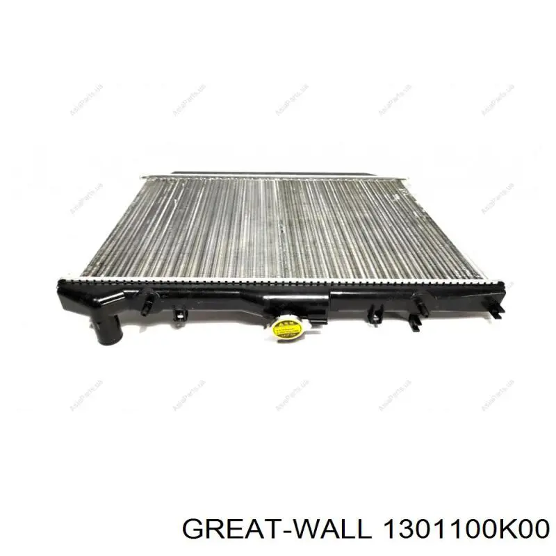 Радиатор охлаждения двигателя на Great Wall Hover H6  