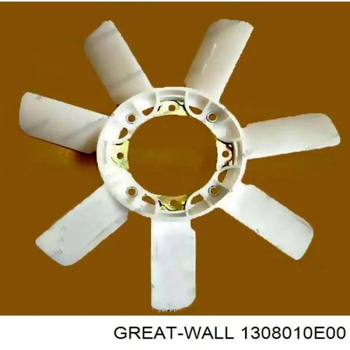 Вентилятор (крыльчатка) радиатора охлаждения на Great Wall Deer G1 