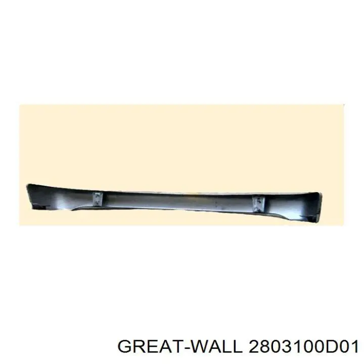 2803100-D01 Great Wall бампер передний, верхняя часть
