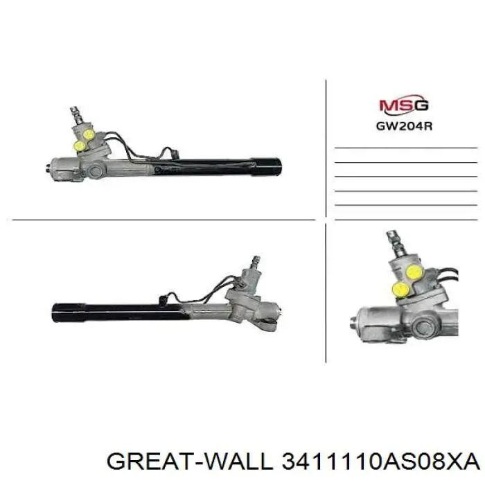 3411110AS08XA Great Wall Управление рулевое в сборе
