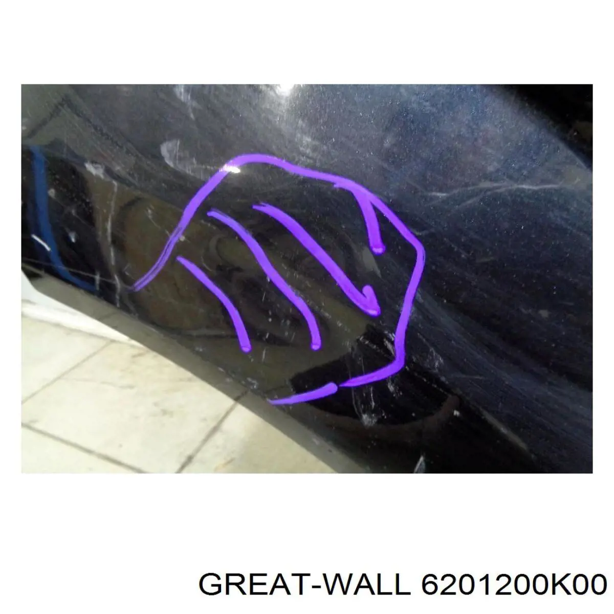  Дверь задняя правая Great Wall Hover 