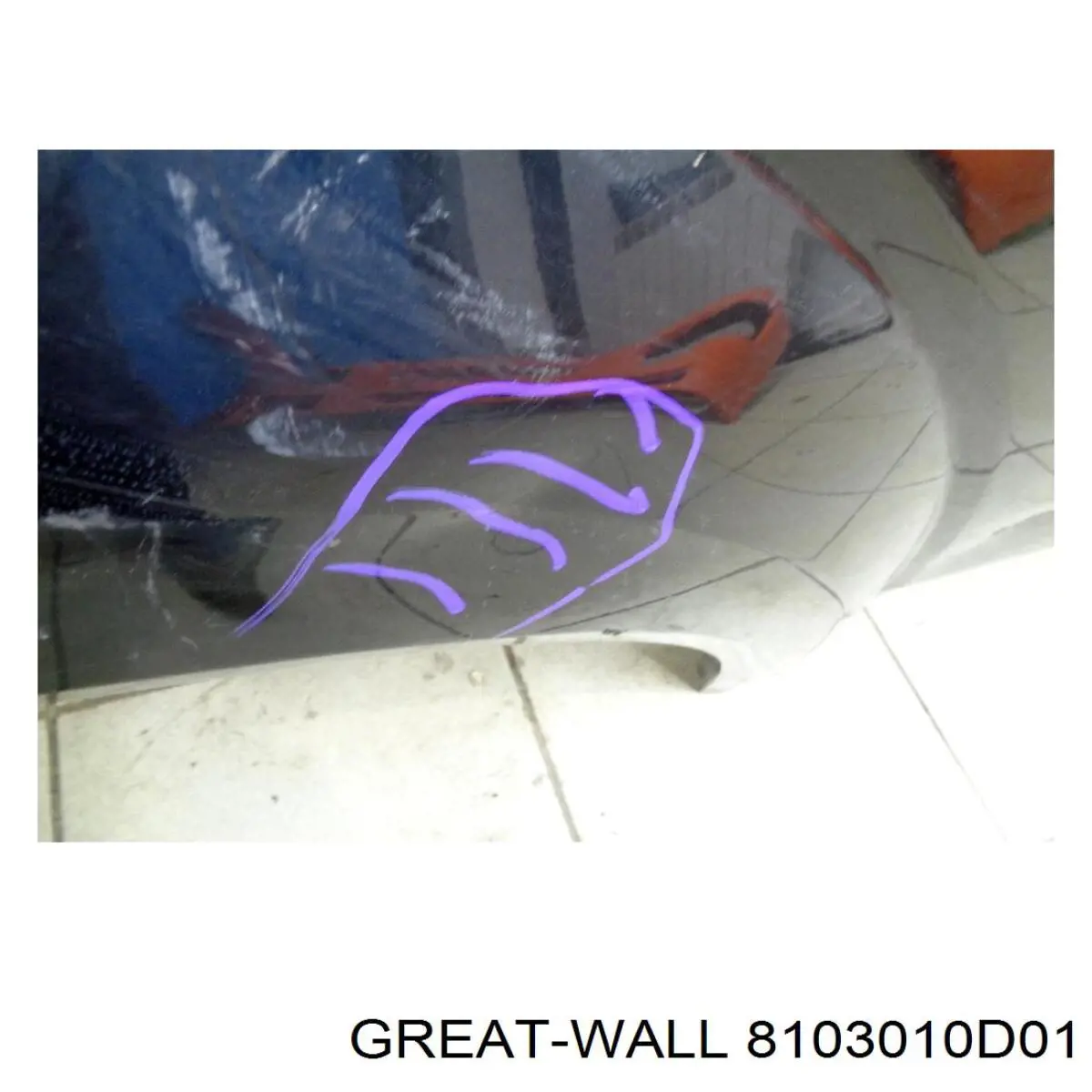 Компрессор кондиционера 8103010D01 Great Wall