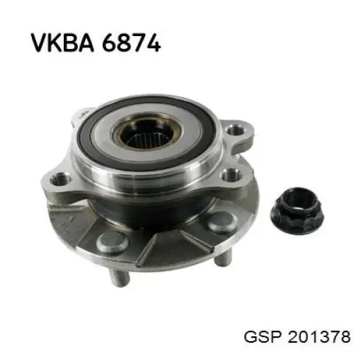 Купить VKJC6671 SKF Вал приводной правый
