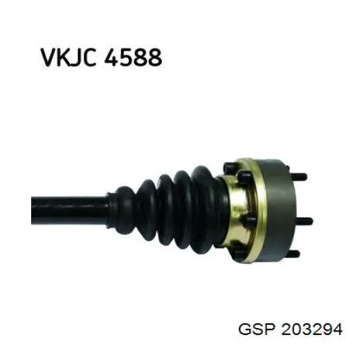 Левая полуось 1K0407451FX VAG