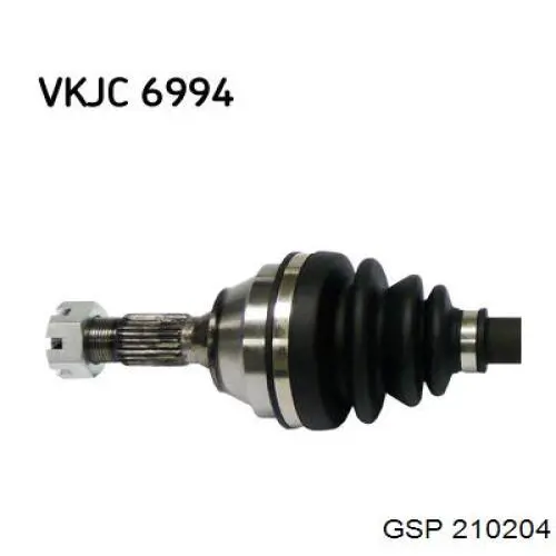 Левая полуось CT88077 GP