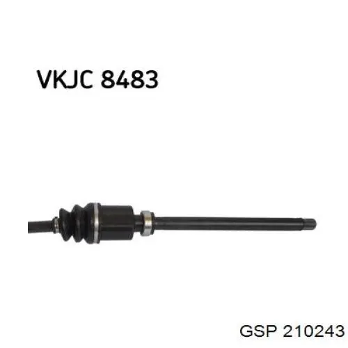 Привод передний правый SNR DK66041 цена, от 139.62 USD