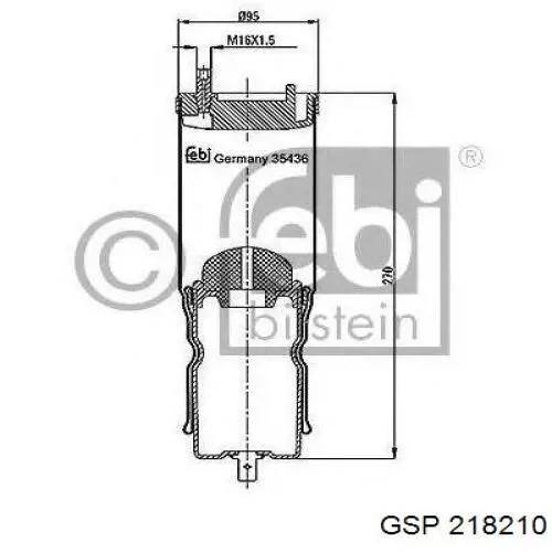 Полуось (привод) передняя левая HMP6M343B437CA Hmpx