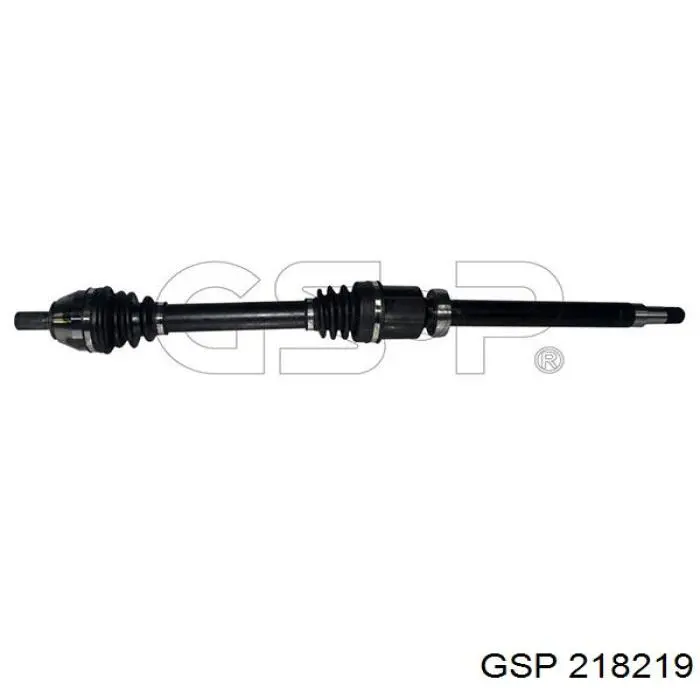 DS2322R BGA Полуось передняя, правая
