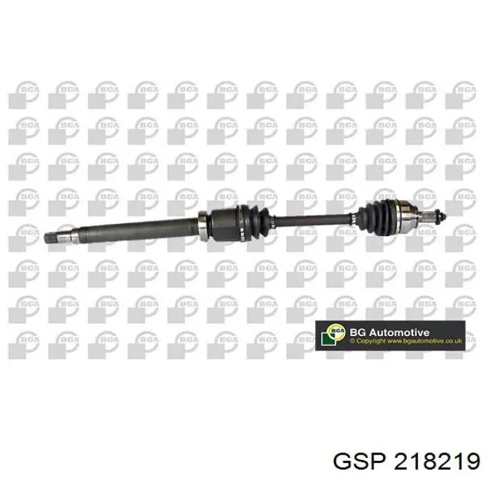 Привод передний правый BGA DS2322R цена, от 79.56 USD