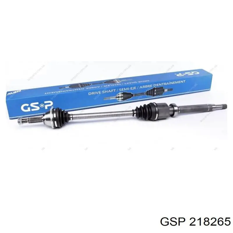 Привод передний правый GSP 218265 цена, от 118.13 USD