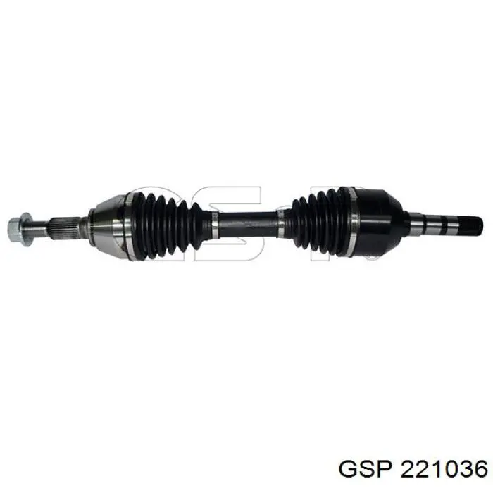 Полуось (привод) передняя GSP 221036 цена, от 90.29 USD