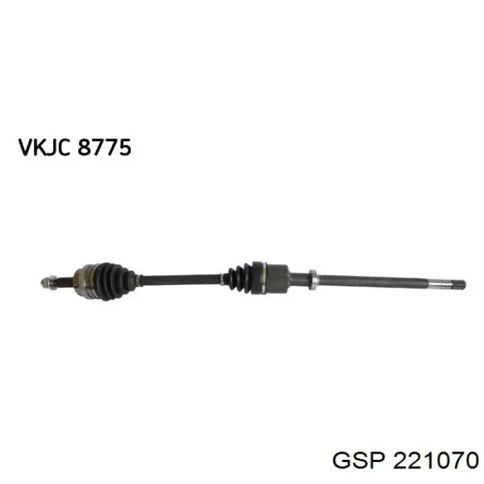 VL30651670 Market (OEM) полуось (привод передняя левая)