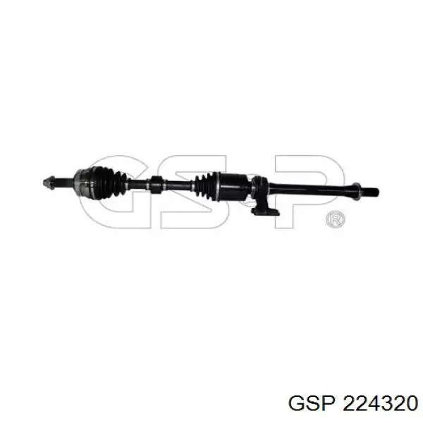 Полуось (привод) передняя правая IK495013V550 Market (OEM)