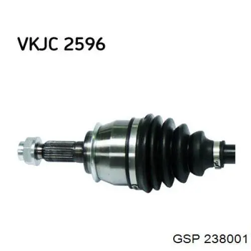 Привод передний левый SNR DK62003 цена, от 74.72 USD