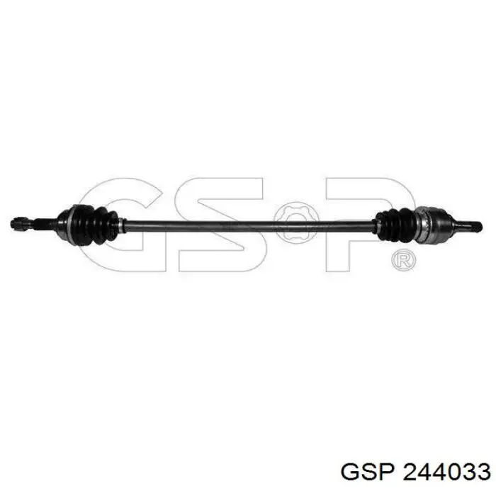 DS9504R BGA Полуось передняя, правая