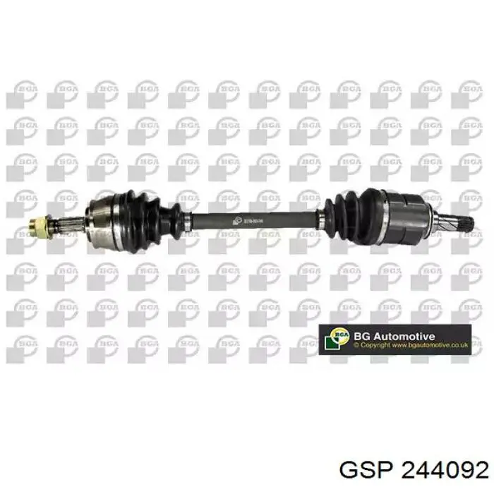 Привод передний правый GSP 244092 цена, от 86.68 USD