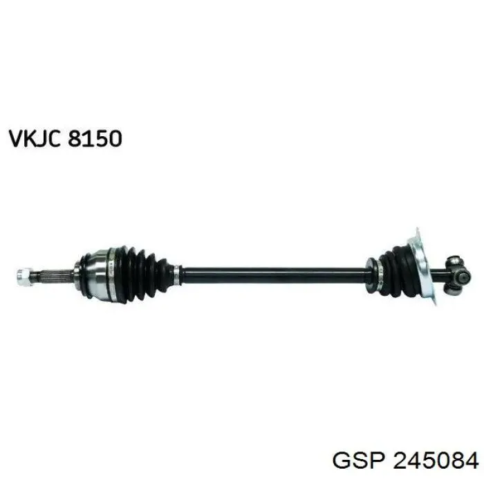 Левая полуось 391018299R Renault (RVI)