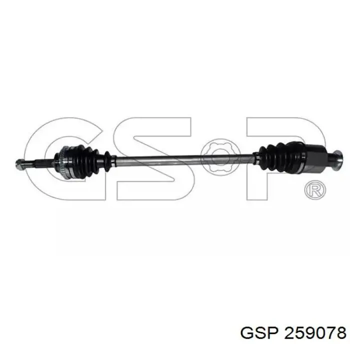 Привод передний левый GSP 259078 цена, от 69.34 USD