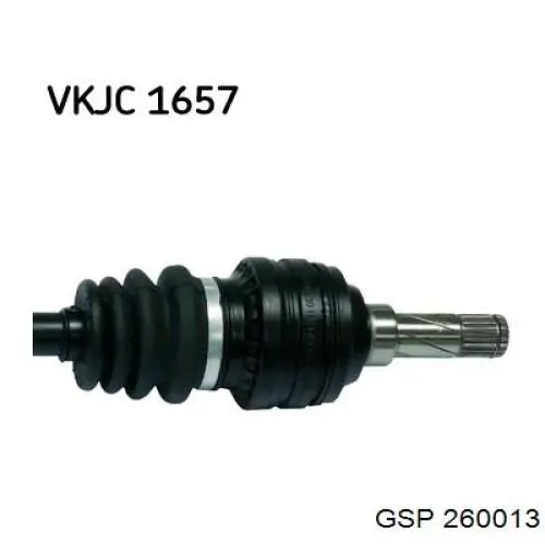 Привод передний левый GSP 260013 цена, от 83.50 USD