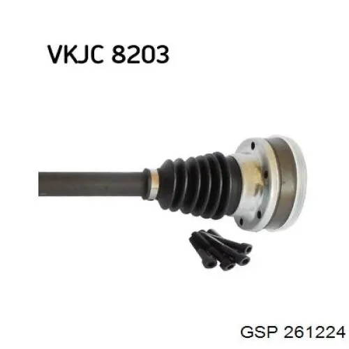 3C0407451V VAG полуось (привод передняя левая)