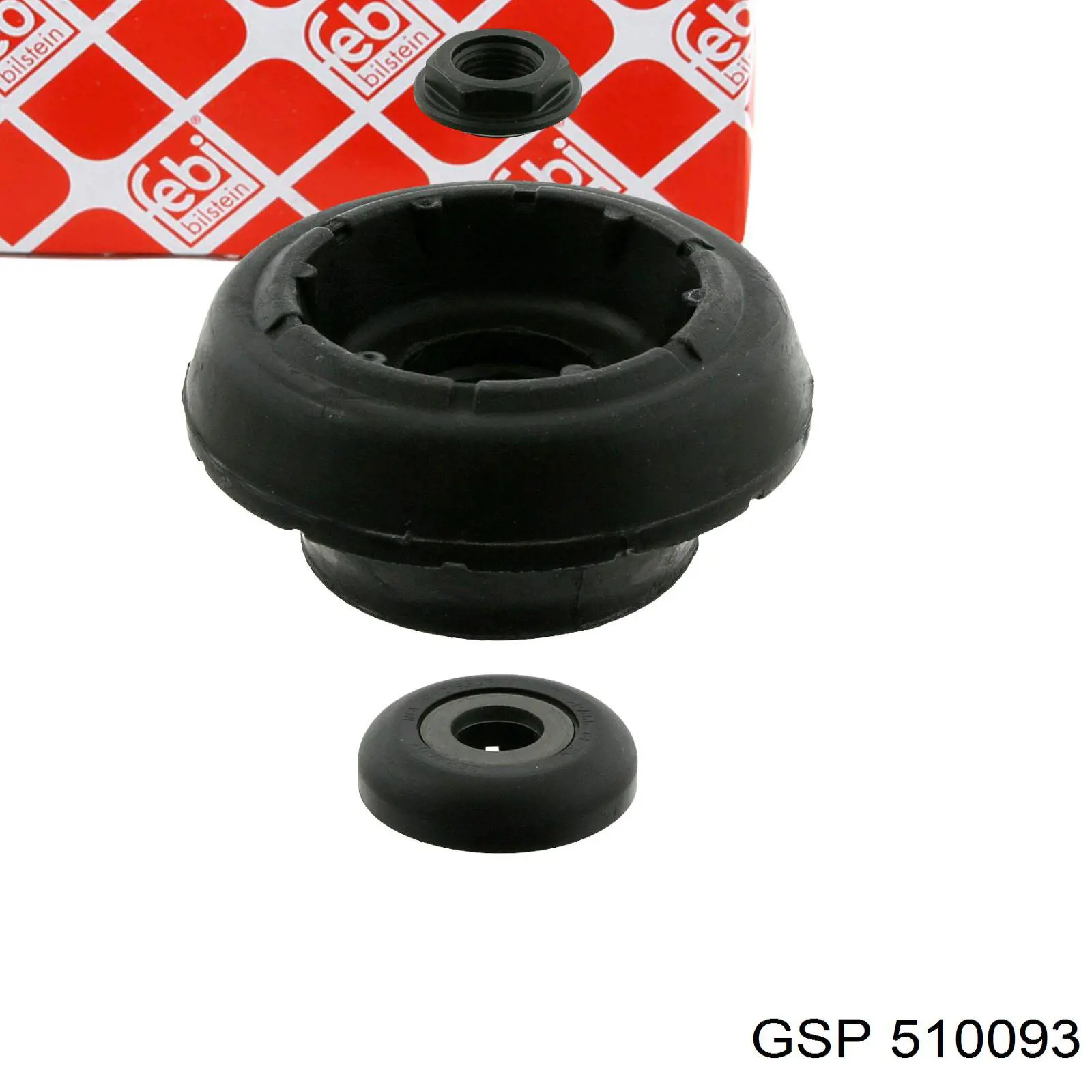 Опора стойки амортизатора переднего GSP 510093 цена, от 5.28 USD