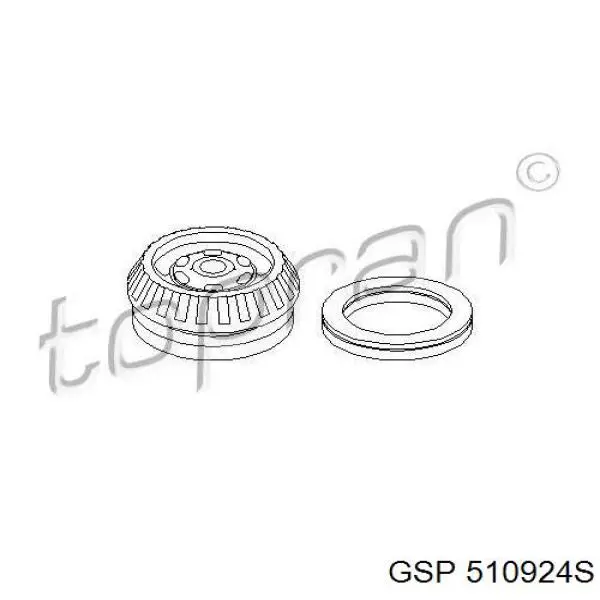 Опора стойки амортизатора переднего Kautek OPSM037KT цена, от 6.19 USD