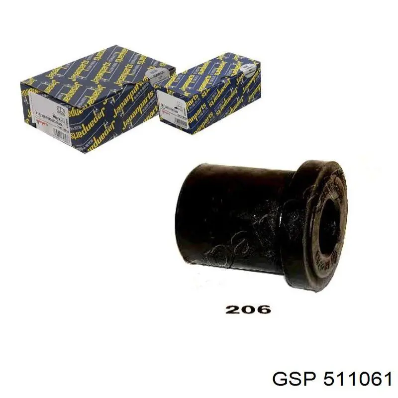 Сайлентблок серьги рессоры GSP 511061 цена, от 1.52 USD