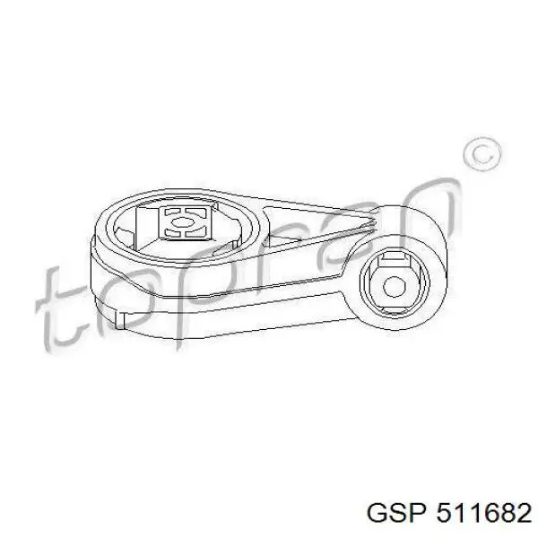 Подушка двигателя GSP 511682